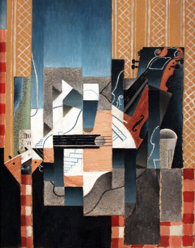 Violín y guitarra de Juan Gris